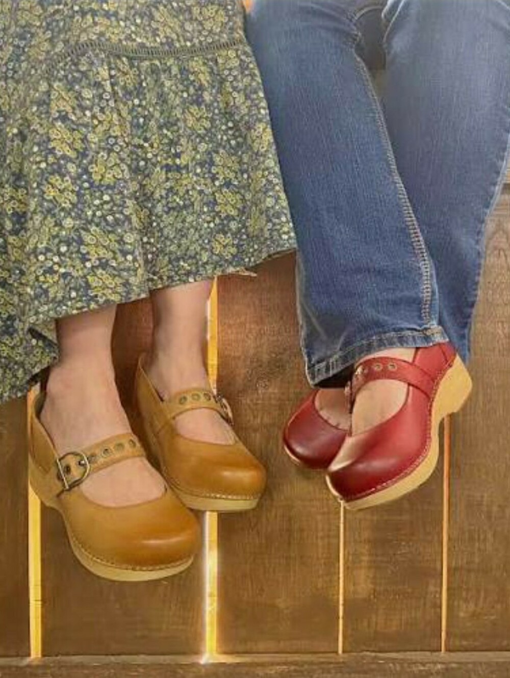 Honey XP Dansko Pro Mary Jane Clogs Burnished Comfort Cottagecore Boho Chic🌿 - Picture 5 of 8